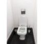 WALDORF Soft Close Toilet Seat, blanc/chrome