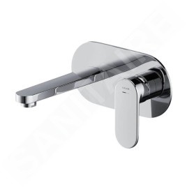 Cersanit Crea - Mitigeur de lavabo encastré, avec corps d’encastrement, chrome S951-330