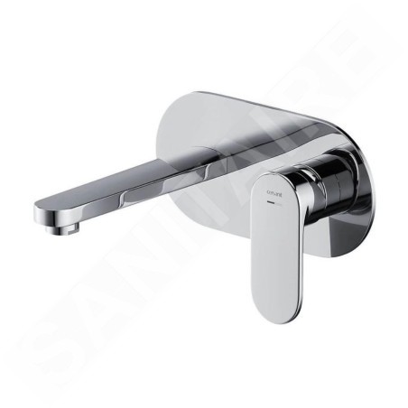 Cersanit Crea - Mitigeur de lavabo encastré, avec corps d’encastrement, chrome S951-330