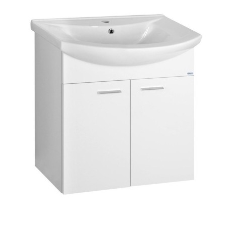 ZOJA Vanity Unité 61,5x74x32,5cm, blanc, porte 2x