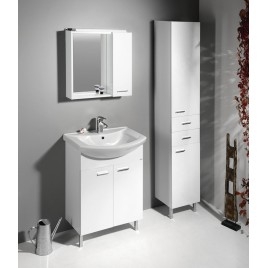 ZOJA Vanity Unité 61,5x74x32,5cm, blanc, porte 2x