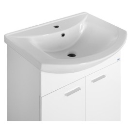 ZOJA Vanity Unité 61,5x74x32,5cm, blanc, porte 2x
