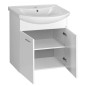 ZOJA Vanity Unité 61,5x74x32,5cm, blanc, porte 2x ZOJA Vanity Unité 61,5x74x32,5cm, blanc, porte 2x