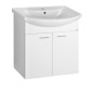 ZOJA Vanity Unité 61,5x74x32,5cm, blanc, porte 2x ZOJA Vanity Unité 61,5x74x32,5cm, blanc, porte 2x