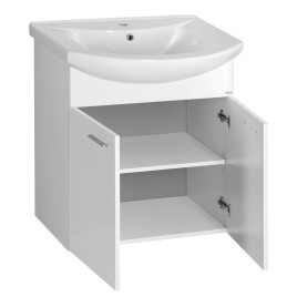 ZOJA Vanity Unité 61,5x74x32,5cm, blanc, porte 2x