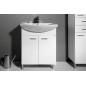 ZOJA Vanity Unité 61,5x74x32,5cm, blanc, porte 2x ZOJA Vanity Unité 61,5x74x32,5cm, blanc, porte 2x