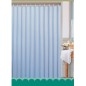 Rideaux de douche 180x180cm, polyester/bleu