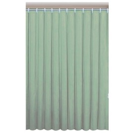 Rideaux de douche 180x200cm, polyester/vert