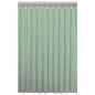 Rideaux de douche 180x200cm, polyester/vert