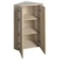 ZOJA/KERAMIA FRESH unité d'angle 35x76x35cm, placage de chêne