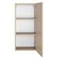 ZOJA/KERAMIA FRESH Unité supérieure de stockage, 35x76x23cm, placage de chêne ZOJA/KERAMIA FRESH Unité supérieure de stockage, 35x76x23cm, placage de chêne