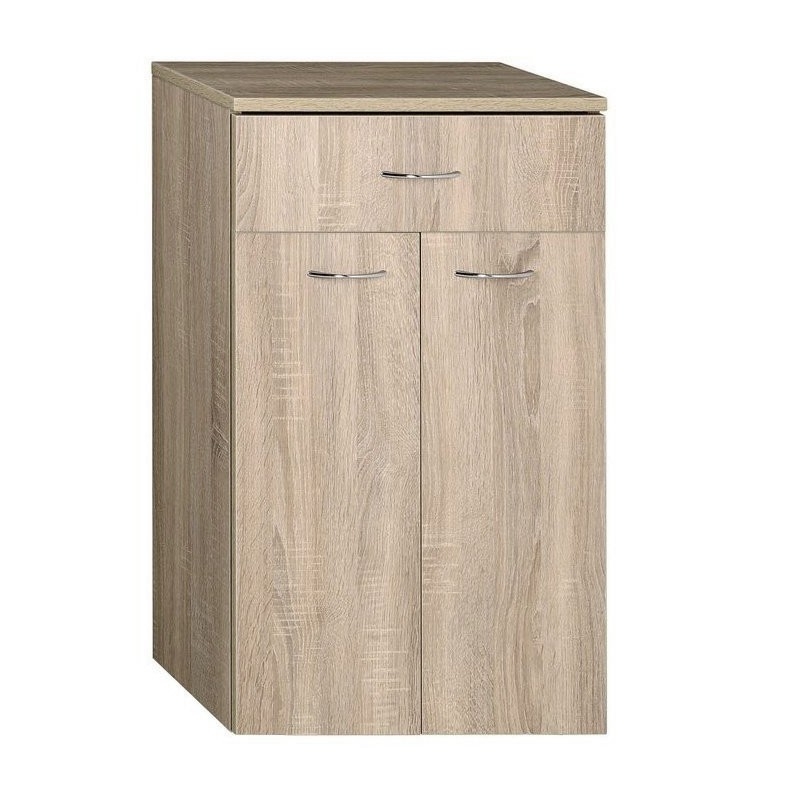 ZOJA/KERAMIA FRESH Unité de stockage inférieure 50x78x29cm, placage de chêne ZOJA/KERAMIA FRESH Unité de stockage inférieure 50x78x29cm, placage de chêne