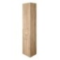 ZOJA/KERAMIA FRESH Unité de rangement avec Panier de blanchisserie 35x184x29cm, encadré gauche/oak
