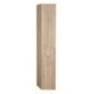 ZOJA/KERAMIA FRESH Unité de rangement avec Panier de blanchisserie 35x184x29cm, encadré gauche/oak