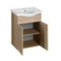 KERAMIA FRESH Vanity Unité 51,1x74x34cm, placage de chêne KERAMIA FRESH Vanity Unité 51,1x74x34cm, placage de chêne