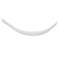 RENA L 100x80x11cm Panneau de douche R550, Gauche/Blanc