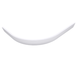 Panneau de douche RENA R 100x80x11cm R550, droit / blanc
