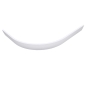 Panneau de douche RENA R 100x80x11cm R550, droit / blanc