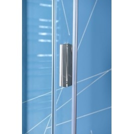 EASY Vitrine carrée 900x900mm, verre clair