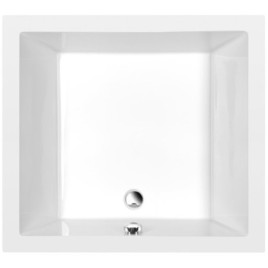 DEEP Rectangle Shower Tray avec Support. Cadre 100x90x26cm, Blanc