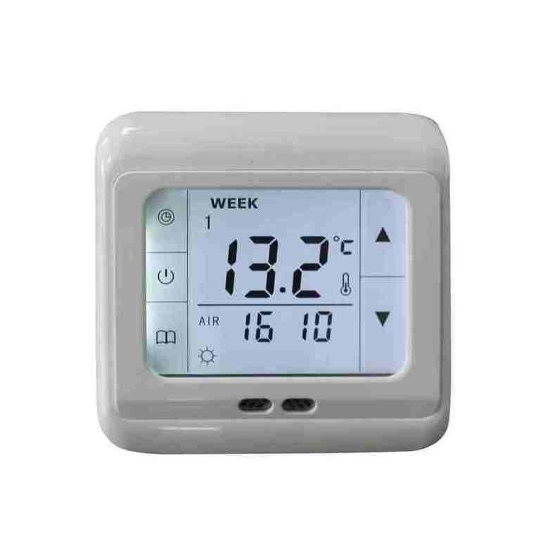 TFT Salle de bain Chauffage Mat Thermostat numérique