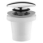 Déchet de bain 6/4" Click Clack, pour baignoires sans débordement, chrome