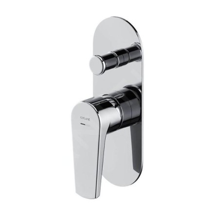 Cersanit Moduo - Mitigeur encastré avec 2 sorties et corps d’encastrement, chrome S951-338