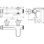 Ideal Standard Melange - Mitigeur de baignoire, chrome A4271AA