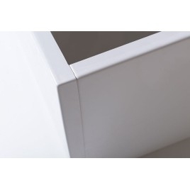 Panneau frontal PLAIN 185x59cm, gauche