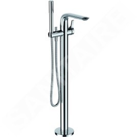 Ideal Standard Melange - Mitigeur de baignoire pour montage au sol avec accessoires, chrome A6120AA