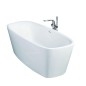 Ideal Standard Melange - Mitigeur de baignoire pour montage au sol avec accessoires, chrome A6120AA