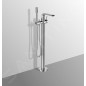 Ideal Standard Melange - Mitigeur de baignoire pour montage au sol avec accessoires, chrome A6120AA