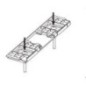 Plaque de montage pour le siège de bidet LB802, LB402