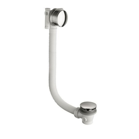 Déchets de remplissage de bain, (L) 900mm, Plug 72mm,chrome