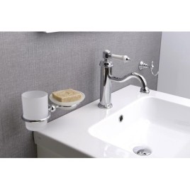 VIENNA Robinet de mélangeur de lavabo avec Pop Up Waste, chrome