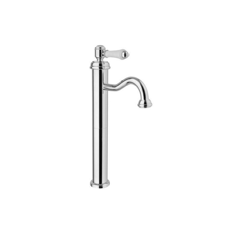 VIENNA Tall Washbasin Mixer Tap sans Pop Up Waste, chrome