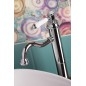 VIENNA Tall Washbasin Mixer Tap sans Pop Up Waste, chrome