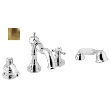 VIENNA Tapis à 4 trous de pont, bronze