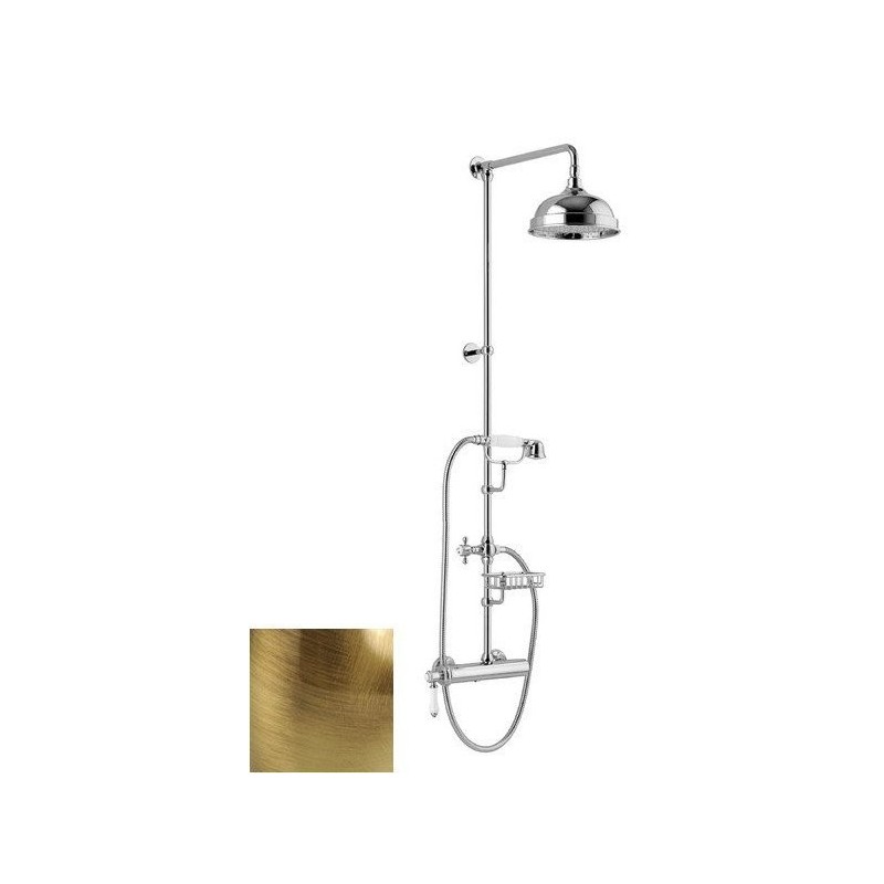 VIENNA Set de douche inc Mixer Tap +Soap R. Holder, 1267mm, bronze VIENNA Set de douche inc Mixer Tap +Soap R. Holder, 1267mm, bronze