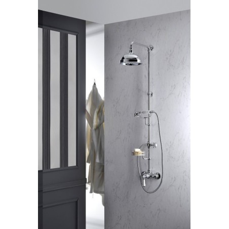 VIENNA Shower Com.Set inc Mixer Tap + Savon R. Holder, 1291mm, chrome