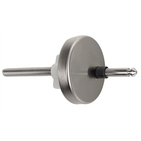 Montage pour sièges de toilette - vis avec écrou, poignée en acier inoxydable, 2 pcs