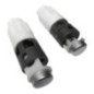 Amortisseur de choc pour sièges Soft Close avec deux boutons de prise facile, 2 pcs