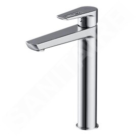Cersanit Mille - Mitigeur de lavabo avec bonde Click-Clack, chrome S951-354