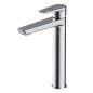 Cersanit Mille - Mitigeur de lavabo avec bonde Click-Clack, chrome S951-354