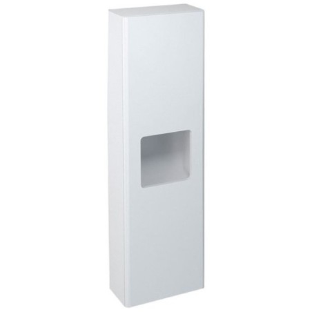 ELLA Unité de rangement 40x140x20cm, porte 1x, gauche/droite/blanc