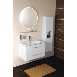 ELLA Unité de rangement 40x140x20cm, porte 1x, gauche/droite/blanc