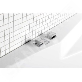 Sapho Robinetterie - Mitigeur sur bord de baignoire, installation 2 trous, chrome IF100