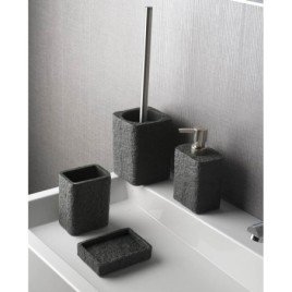 Pinceau de toilette ARIES / Boucle, anthracite