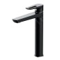 Cersanit Mille - Mitigeur de lavabo avec bonde Click-Clack, noir S951-356