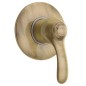 Sapho Kirké - Mitigeur de douche encastré, avec corps d’encastrement, bronze KI41B